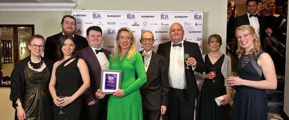 Brain In Hand team at Blueberry awards